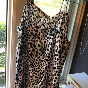 motel datista slip mini dress dalmatian